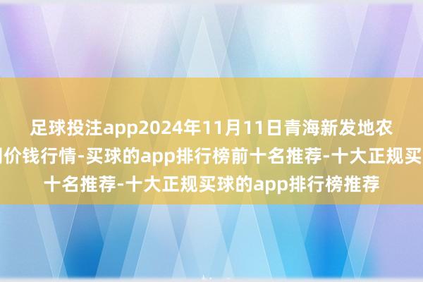 足球投注app2024年11月11日青海新发地农副产物处分有限公司价钱行情-买球的app排行榜前十名推荐-十大正规买球的app排行榜推荐