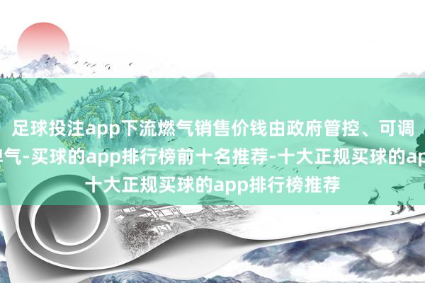 足球投注app下流燃气销售价钱由政府管控、可调空间有限的脾气-买球的app排行榜前十名推荐-十大正规买球的app排行榜推荐