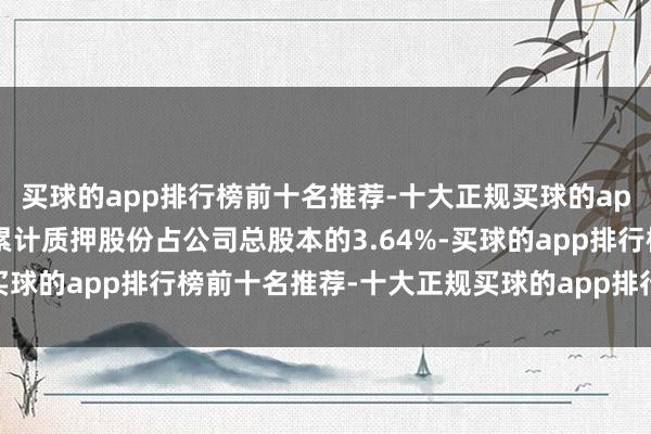买球的app排行榜前十名推荐-十大正规买球的app排行榜推荐南山集团累计质押股份占公司总股本的3.64%-买球的app排行榜前十名推荐-十大正规买球的app排行榜推荐